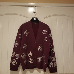 Chanel Cashmere Cardigan 40